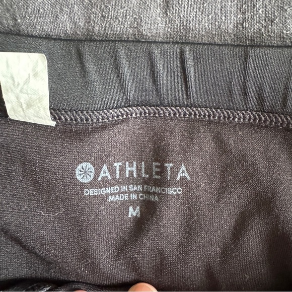 Athleta Monochrome Striped Swimsuit - Picture 5 of 5